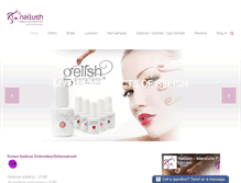 Tablet Screenshot of nailush.com